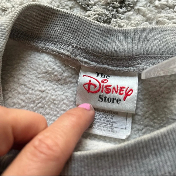 Vintage Disney Eeyore Sweatshirt Winnie The Pooh Sweater Crewneck gray Medium - Picture 4 of 9